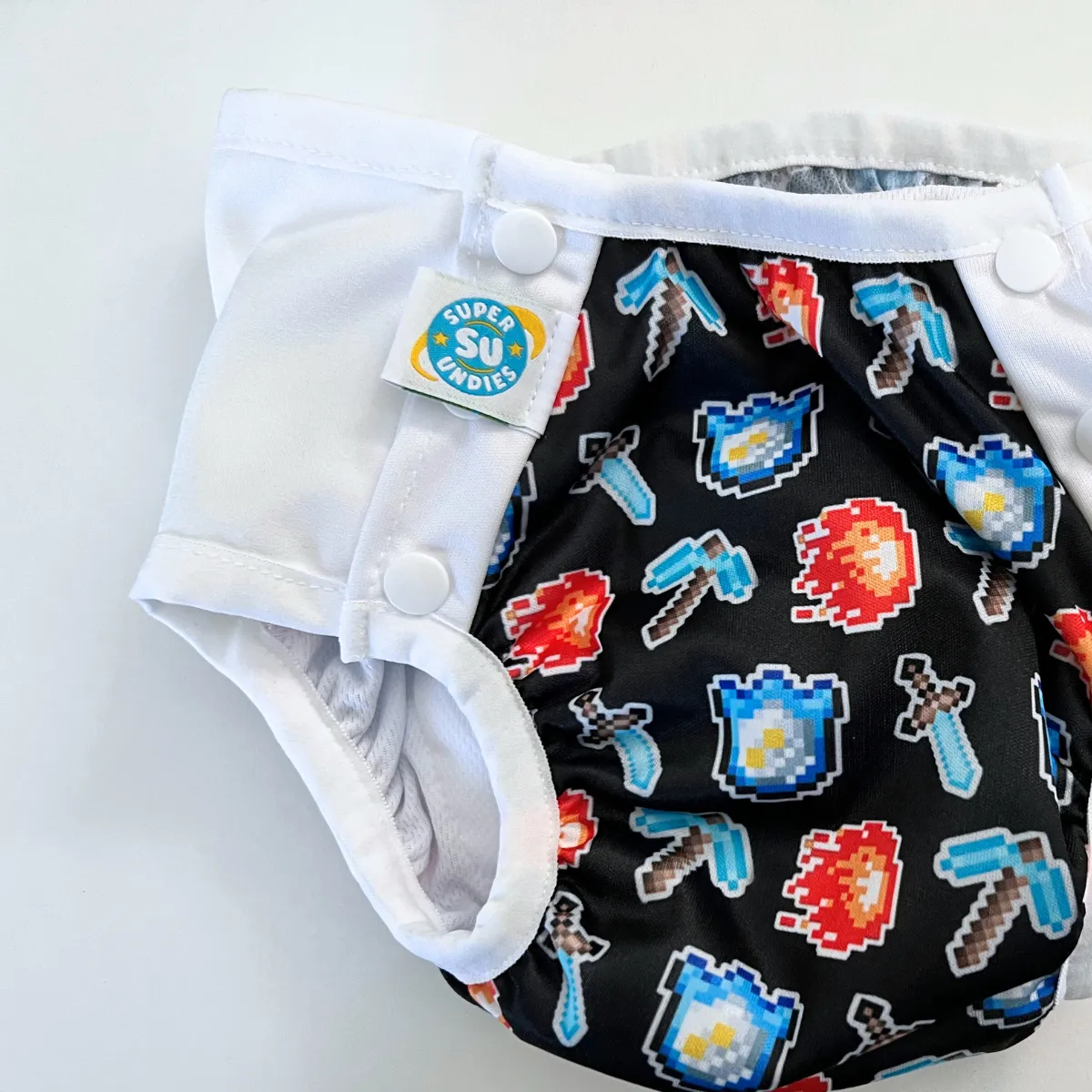 5 Waterproof Undies w/Snaps & Inserts!