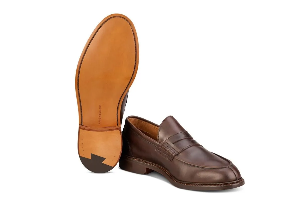 Adam Penny Loafer - Brown Cutter