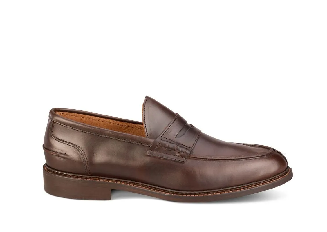 Adam Penny Loafer - Brown Cutter