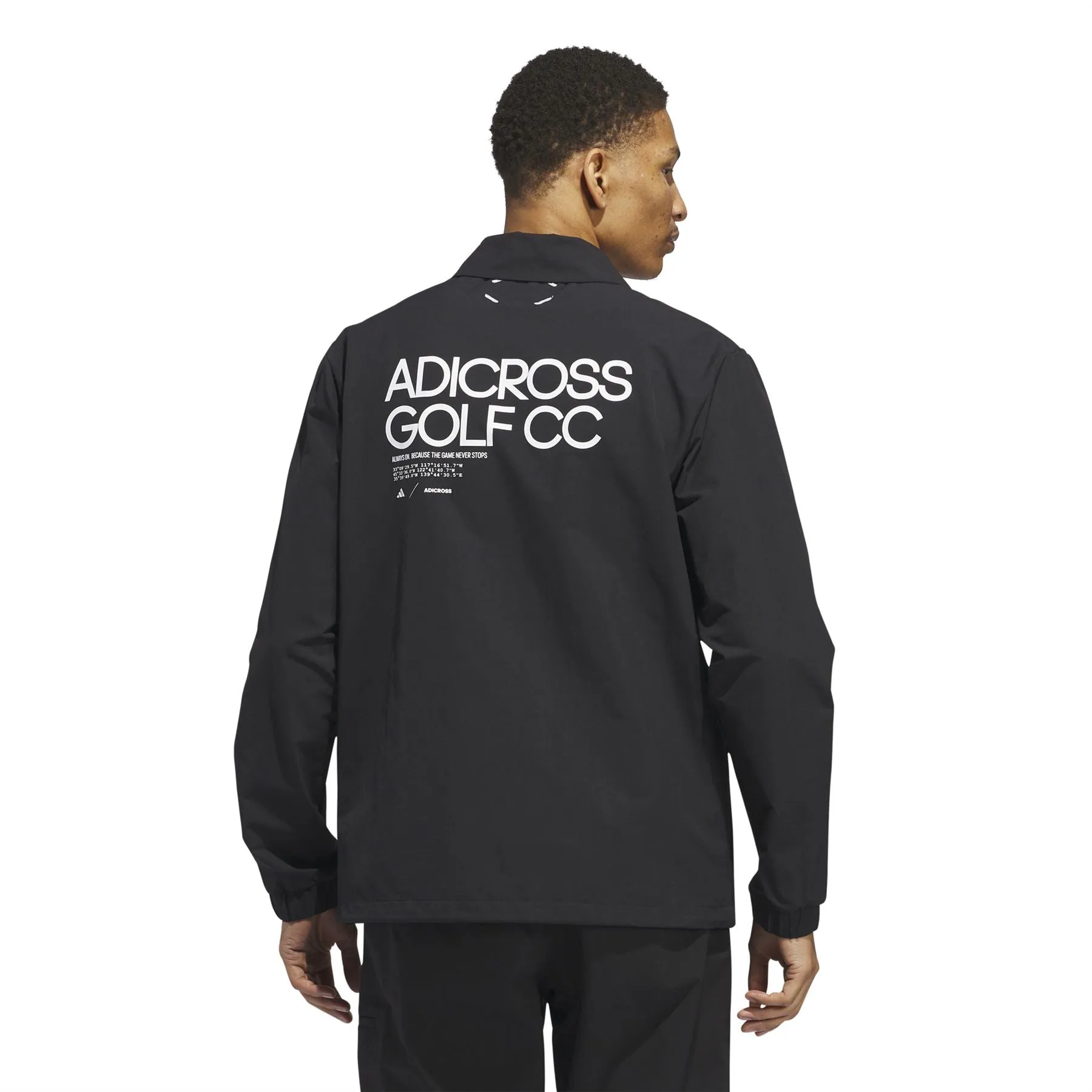 Adicross Coach Lightweight Jacket Black - SS24