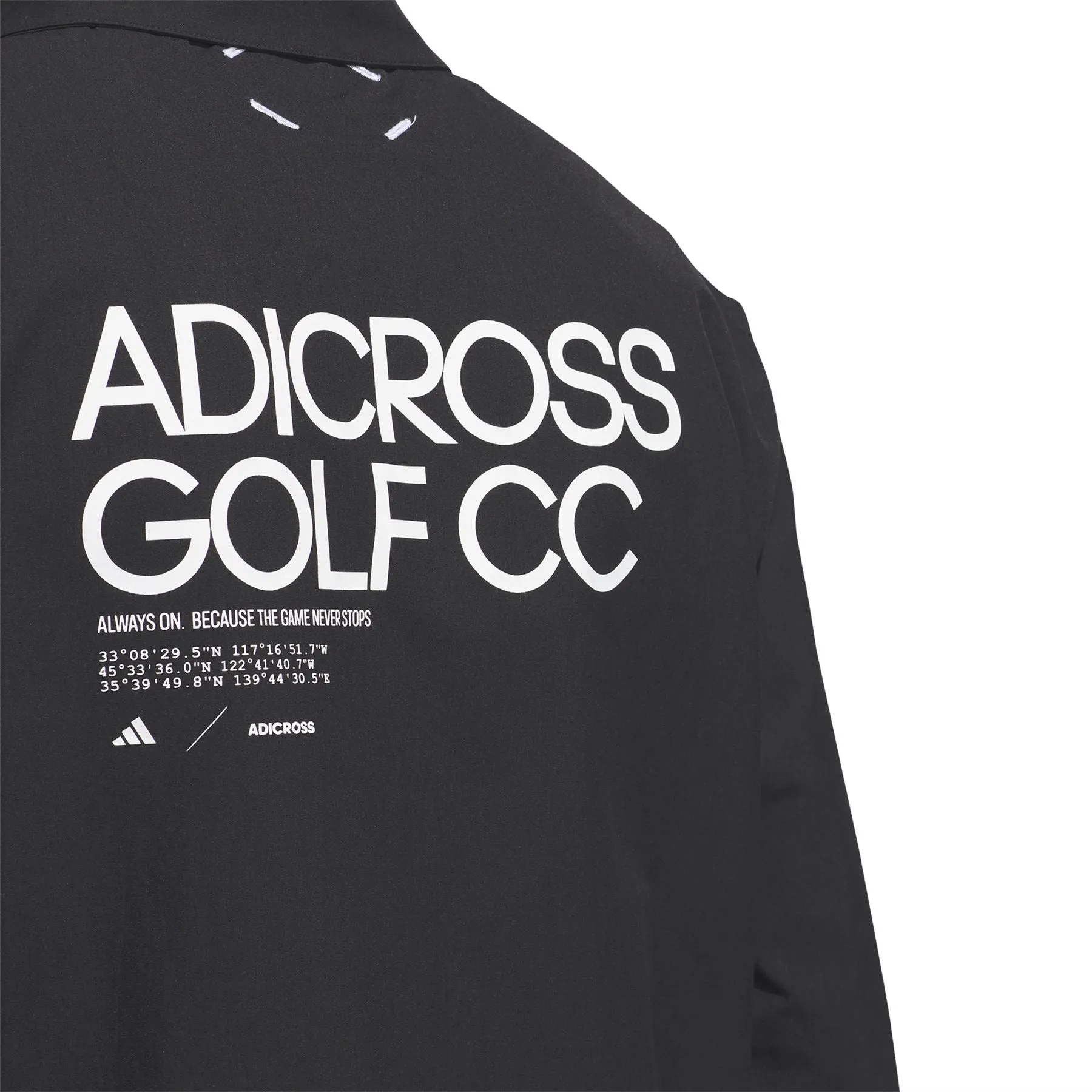 Adicross Coach Lightweight Jacket Black - SS24