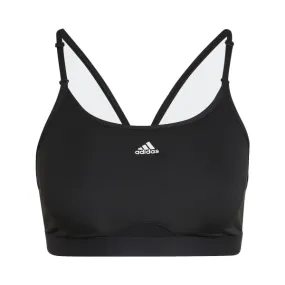 adidas Aeroreact Training Light Support Sports Bra A-C - Womens - Black