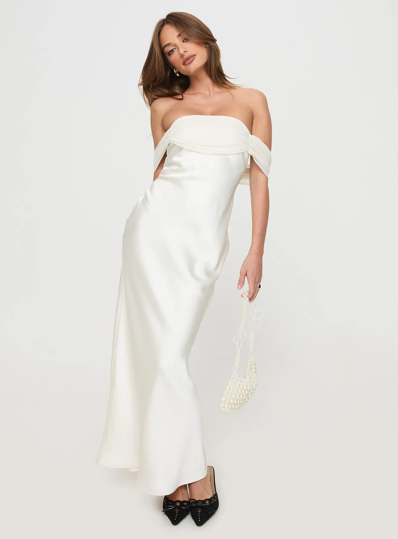 Adoration Maxi Dress Cream