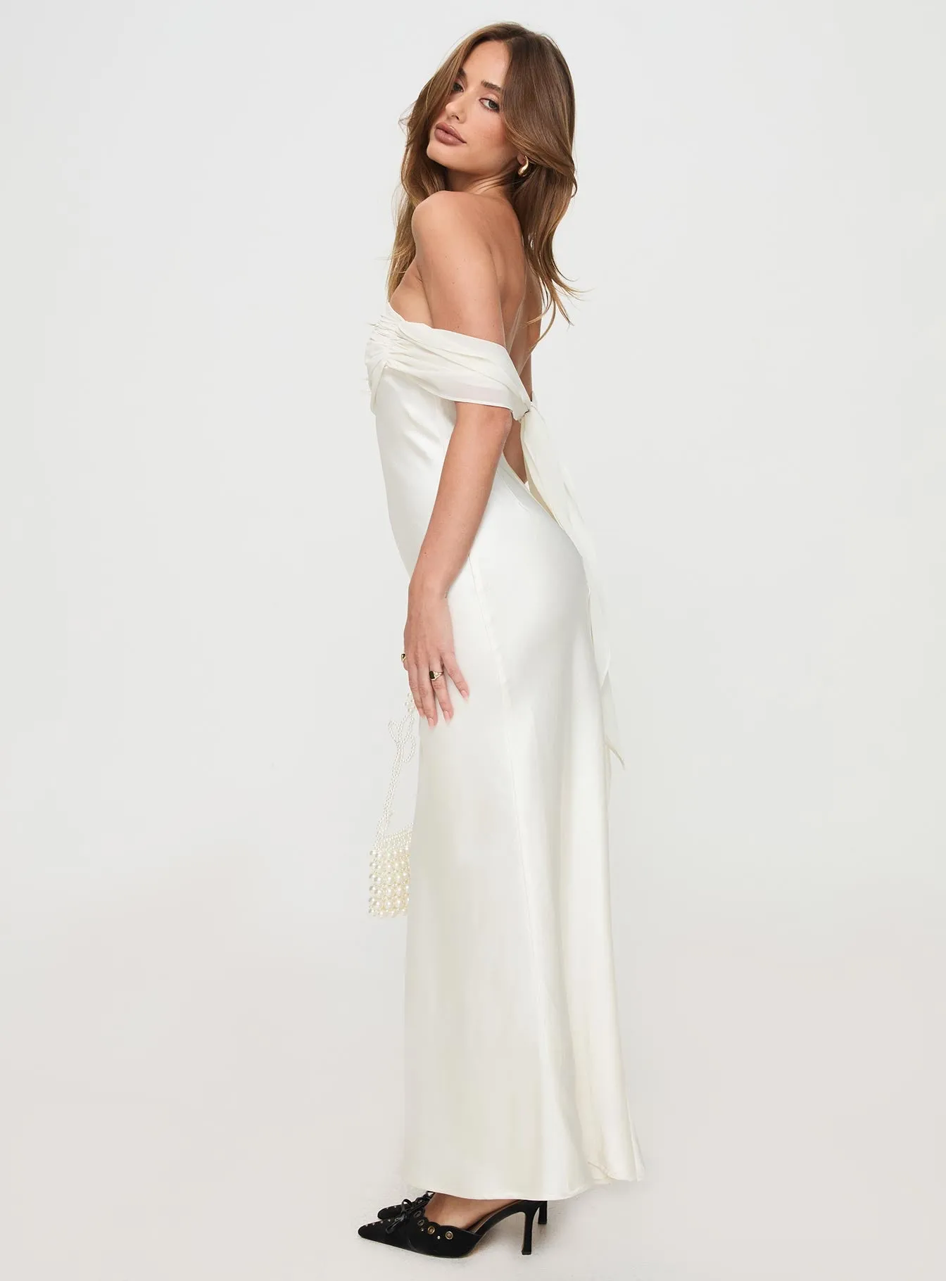 Adoration Maxi Dress Cream