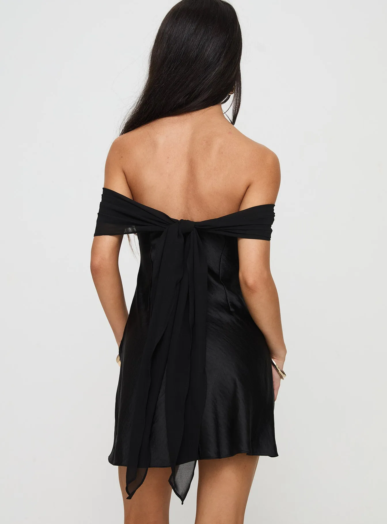 Adoration Mini Dress Black