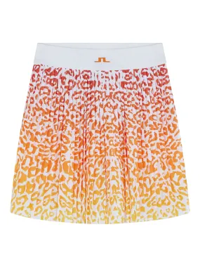 Binx Print Skirt / Leo Reflect Sunset