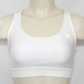 Champion 6715 Absolute Workout II Wire Free Sports Bra LARGE White NWT