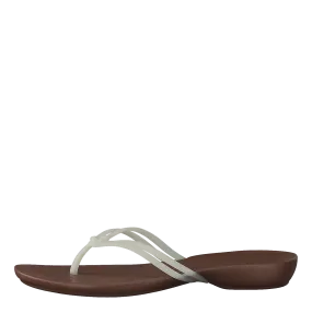 Crocs Isabella Flip W White/bronze