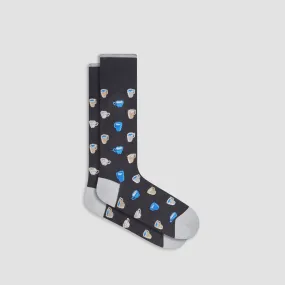 Cross Stitch Mid-Calf Socks