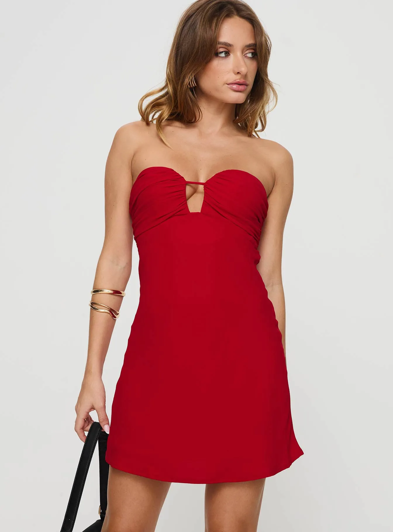 Cyprian Mini Dress Red