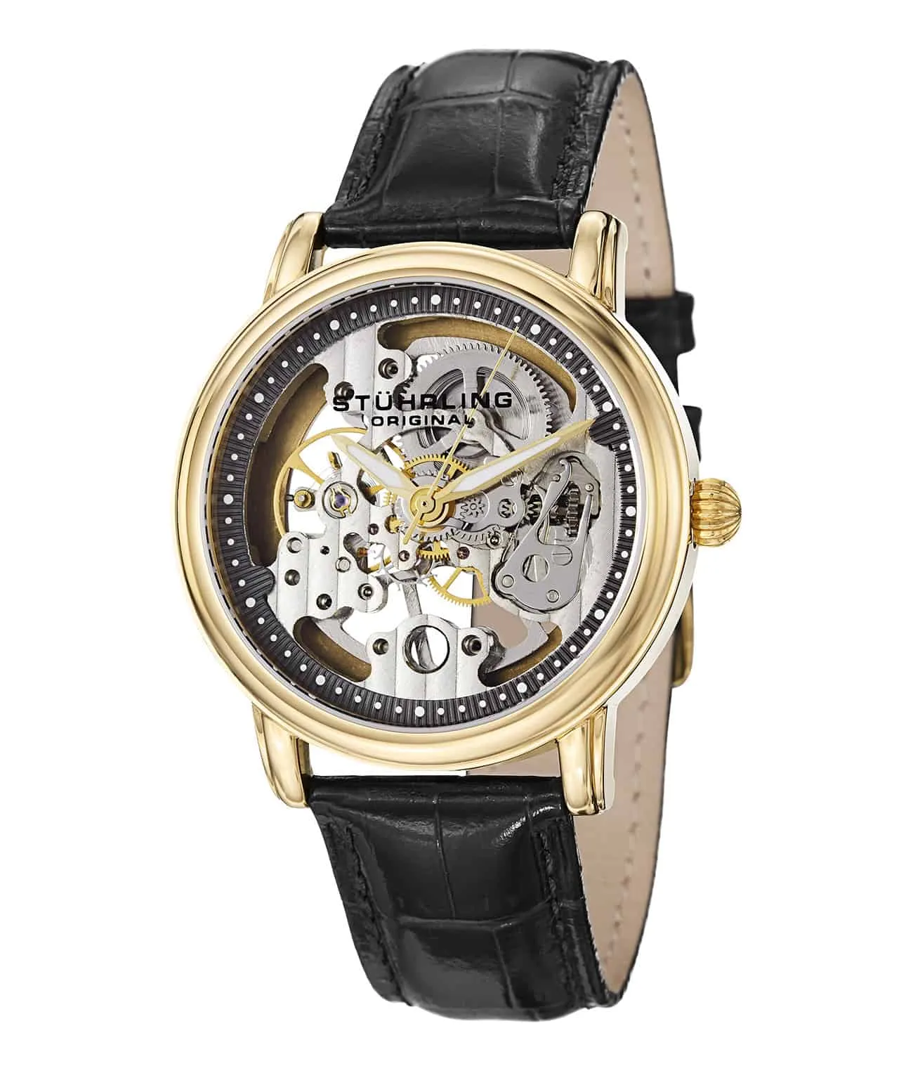 Delphi Mechanical 458G Hand-wind 40mm Skeleton