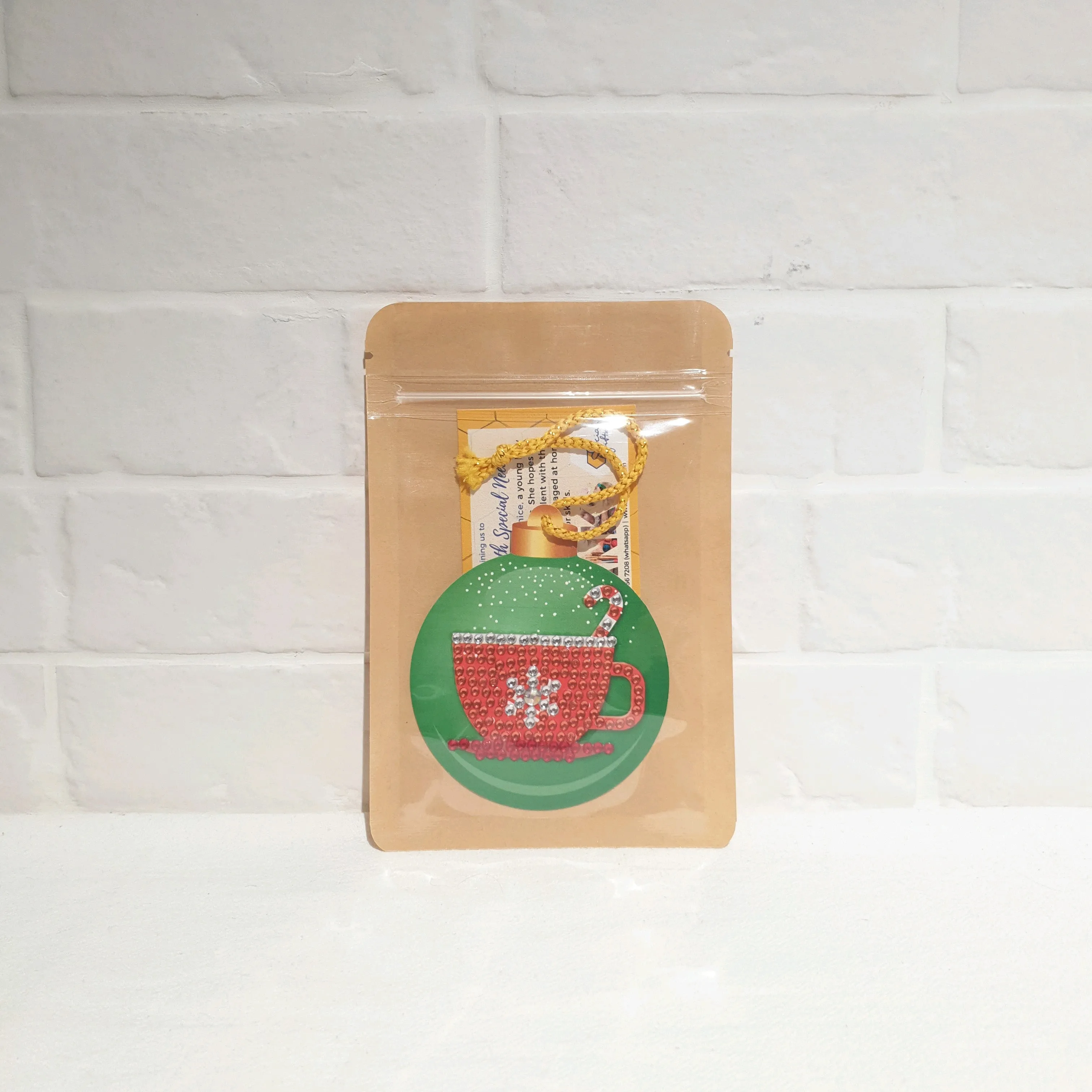 Diamond Art Christmas tags