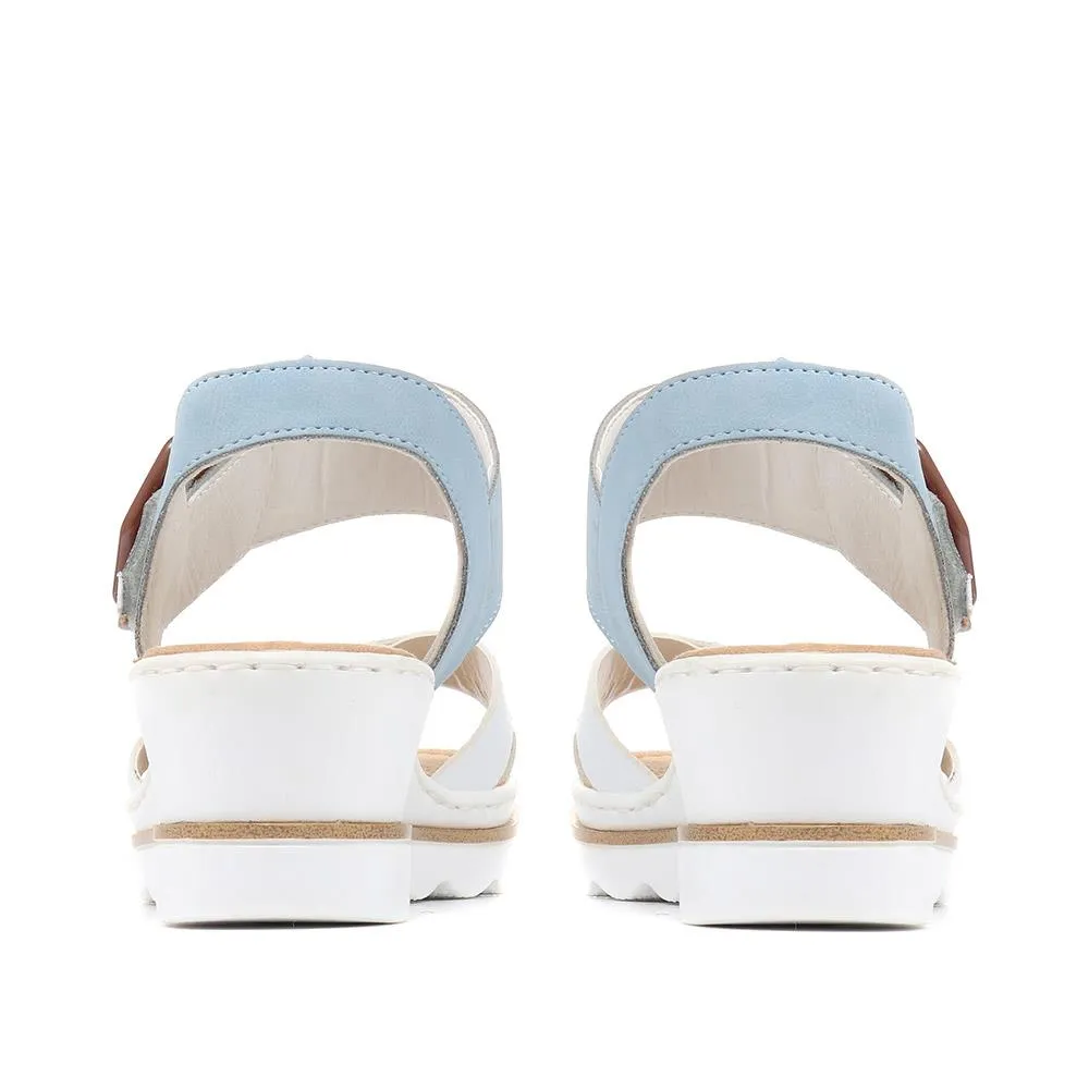 Dual Fitting Wedge Sandals - RKR33521 / 319 715