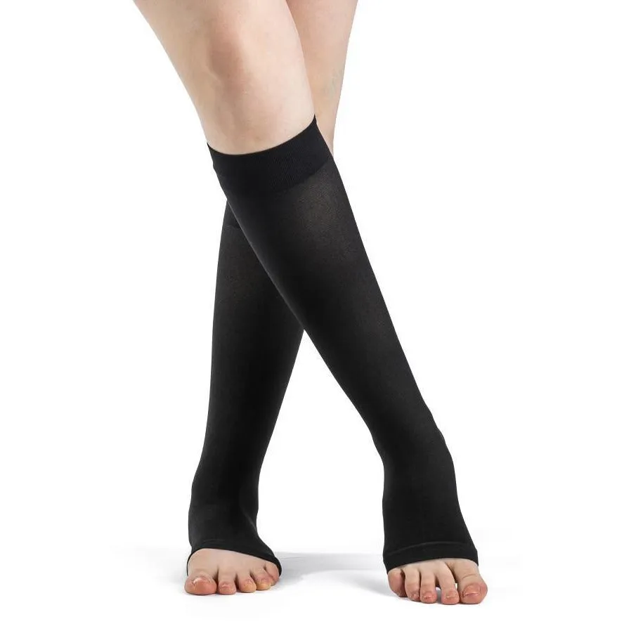 Dynaven Opaque Knee High 30-40 mmHg, Open Toe