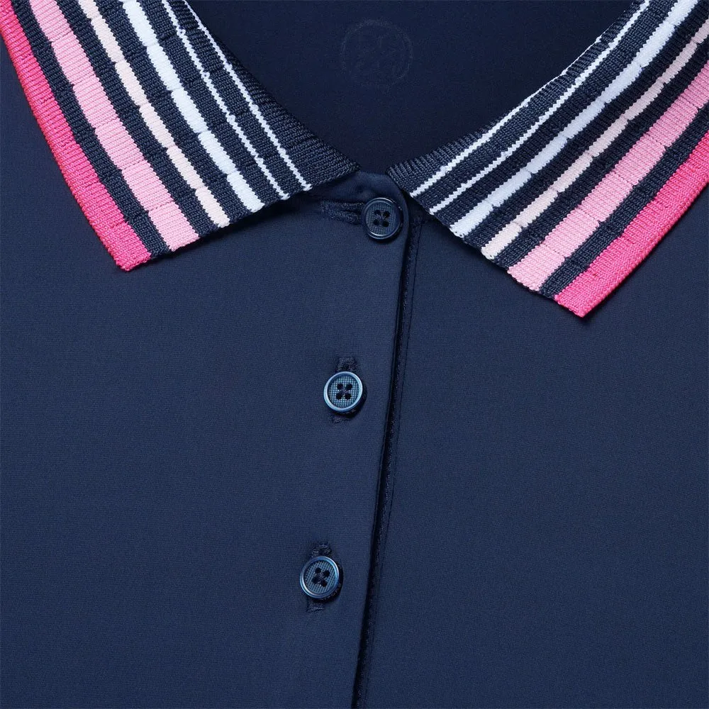 Gfore Pleated Collar Golf Polo 2022 Women