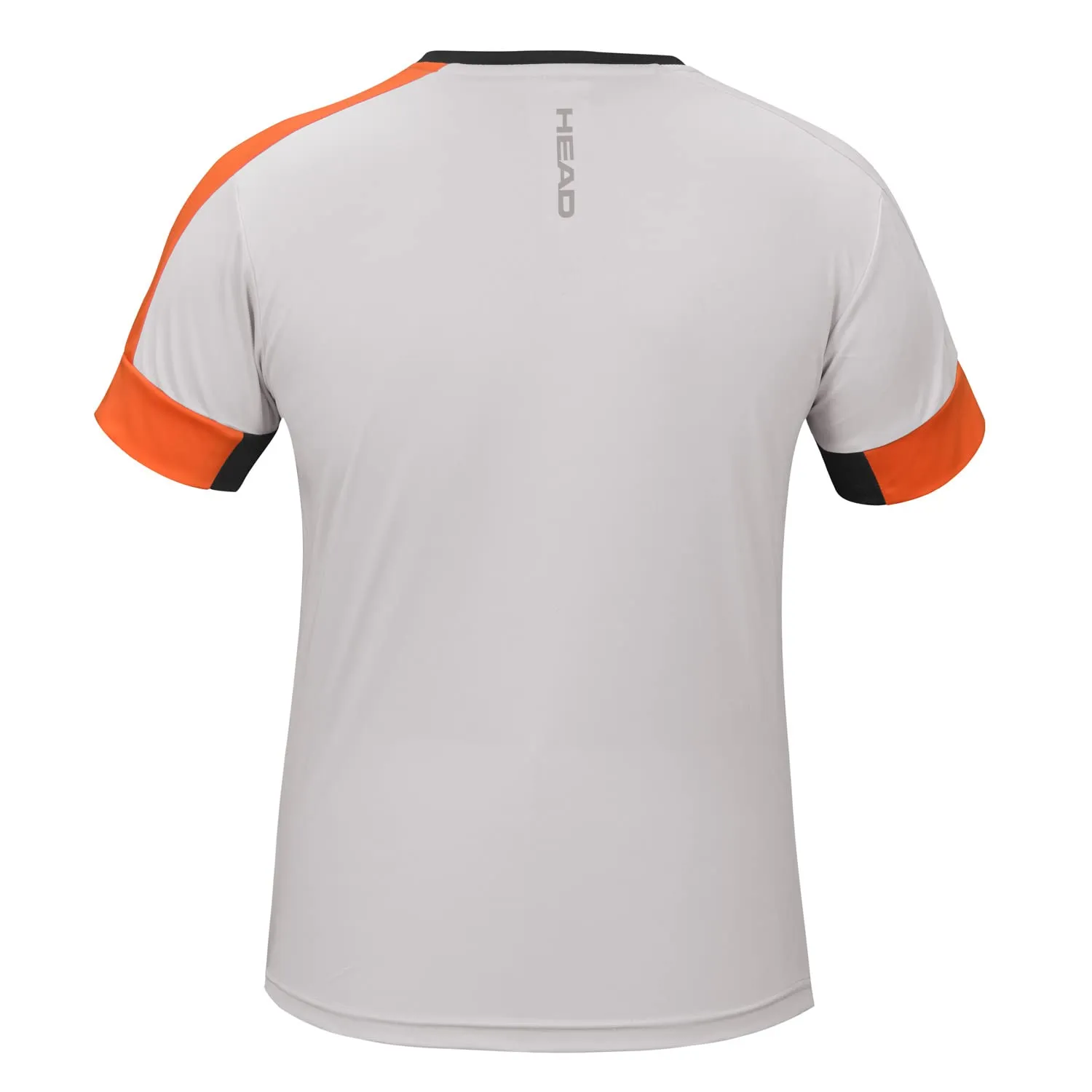 Head HCD-363 T-Shirt, Charcoal/Lt. Grey/Orange