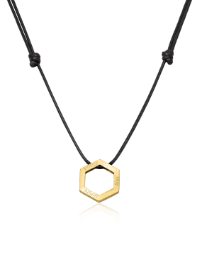 Honeycomb Necklace - 18K Gold Vermeil