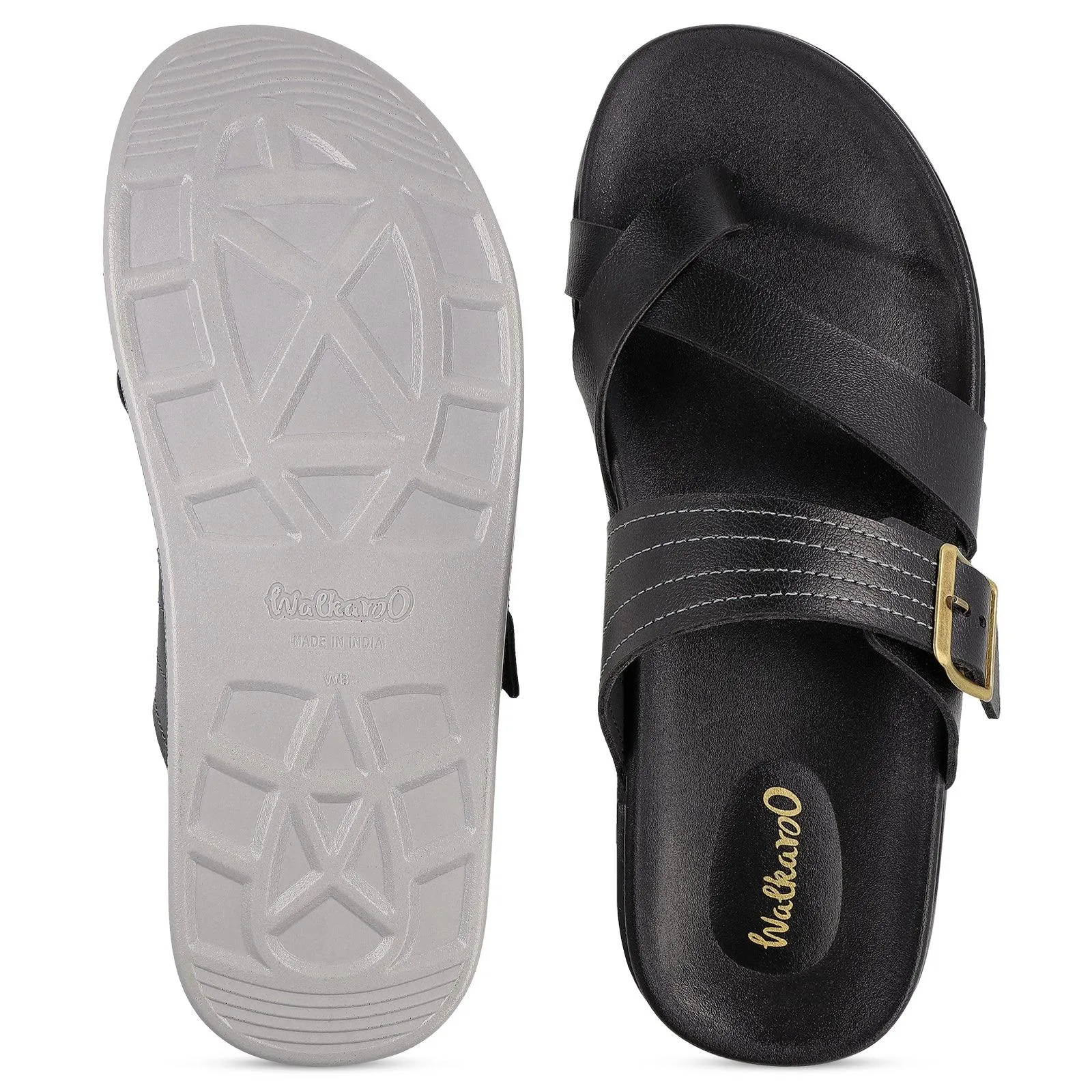 Men's Daily Wear Comfort Sandals - WE1353 Black