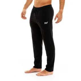 Modus Vivendi  Sporty Comfortable Streetwear Peace Pants Black 04062 B79