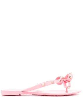 ROCKSTUD RUBBER THONG SANDALS