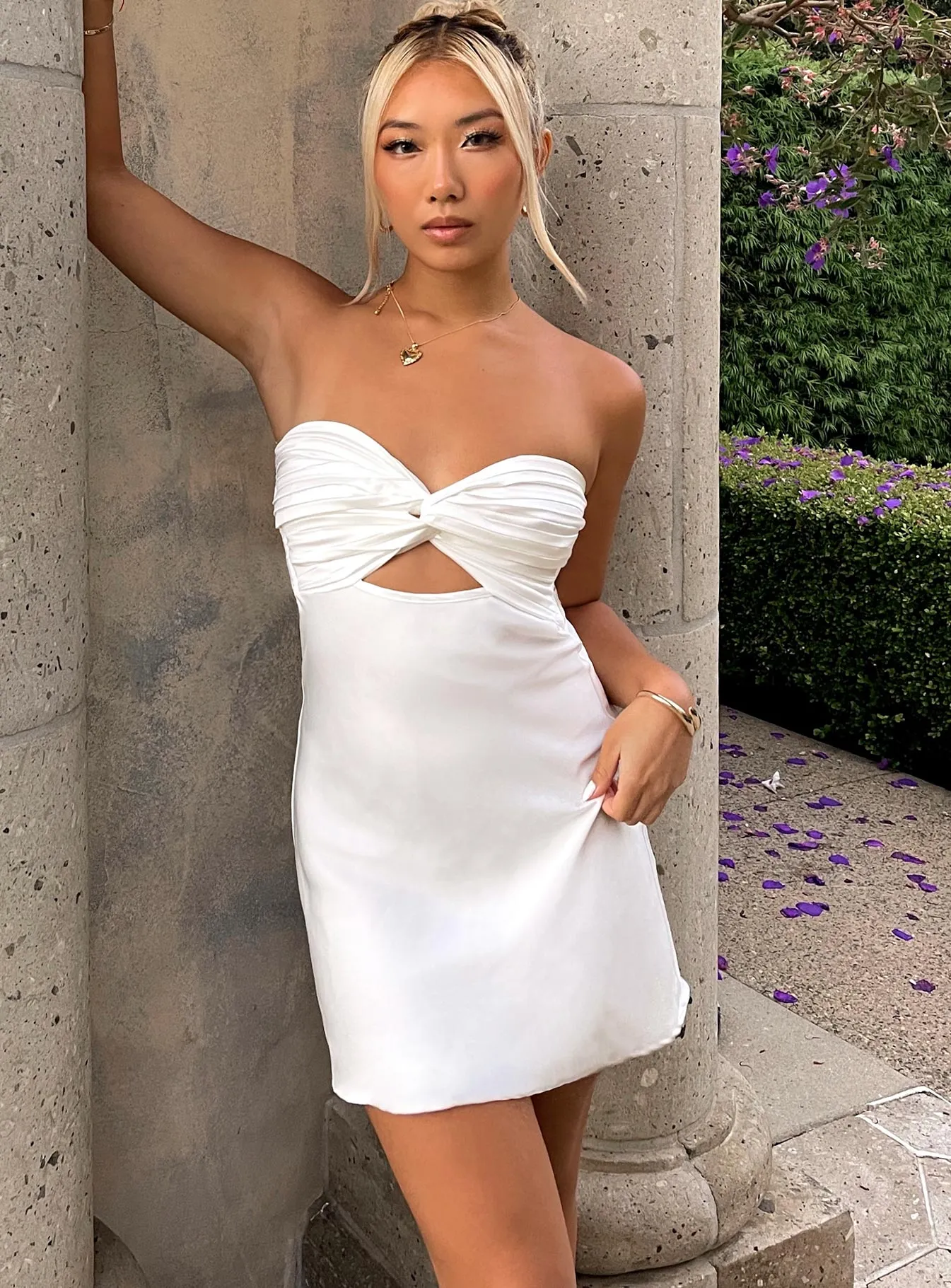 Shellie Mini Dress White