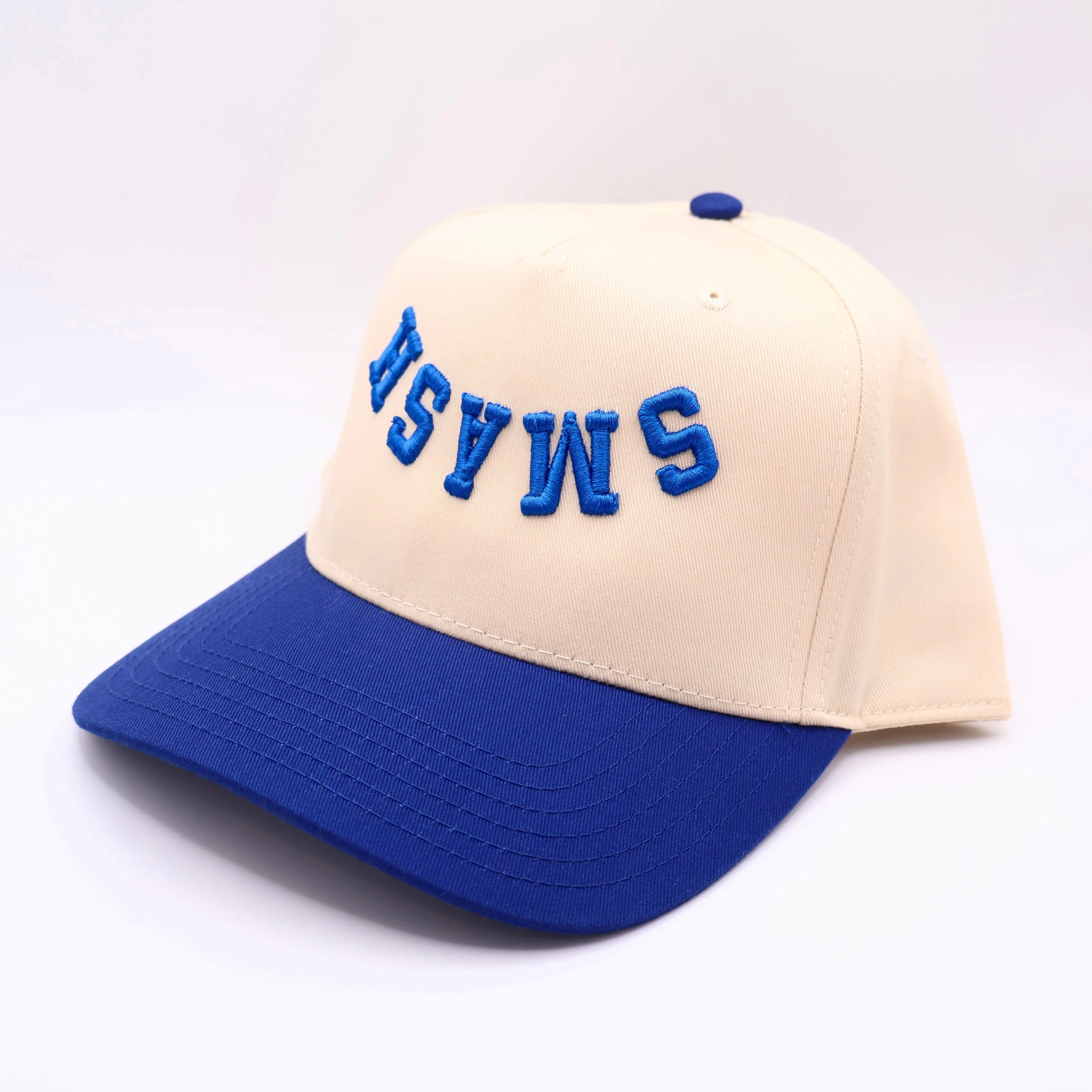 Smash GC | The Smash Hat - Natural/Royal Blue