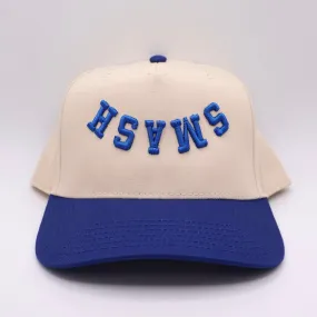 Smash GC | The Smash Hat - Natural/Royal Blue