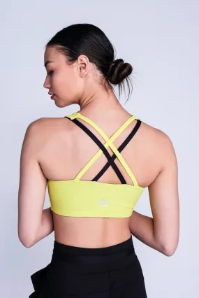 Sports Bra in Yellow