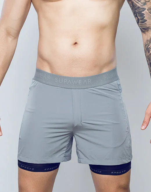 SPR Flex Shorts - Titanium Grey