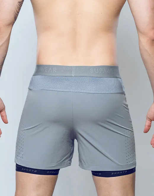 SPR Flex Shorts - Titanium Grey