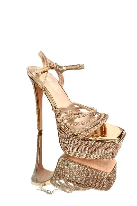 Strappy Diamond Stiletto