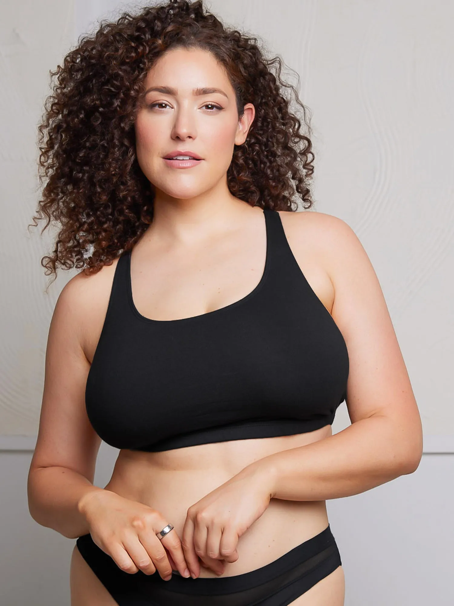 The Serena - Cotton Wirefree Sports Bra