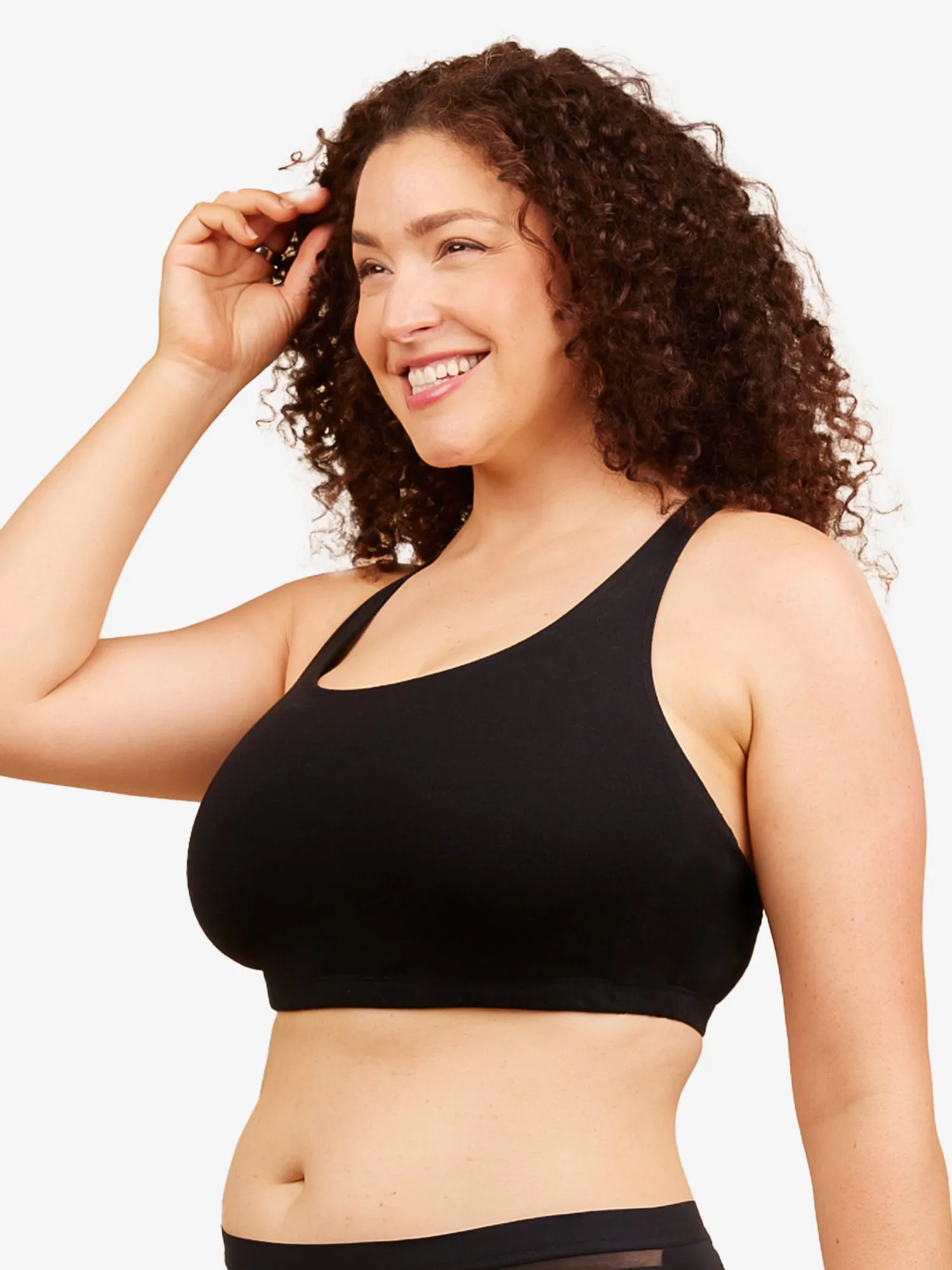 The Serena - Cotton Wirefree Sports Bra