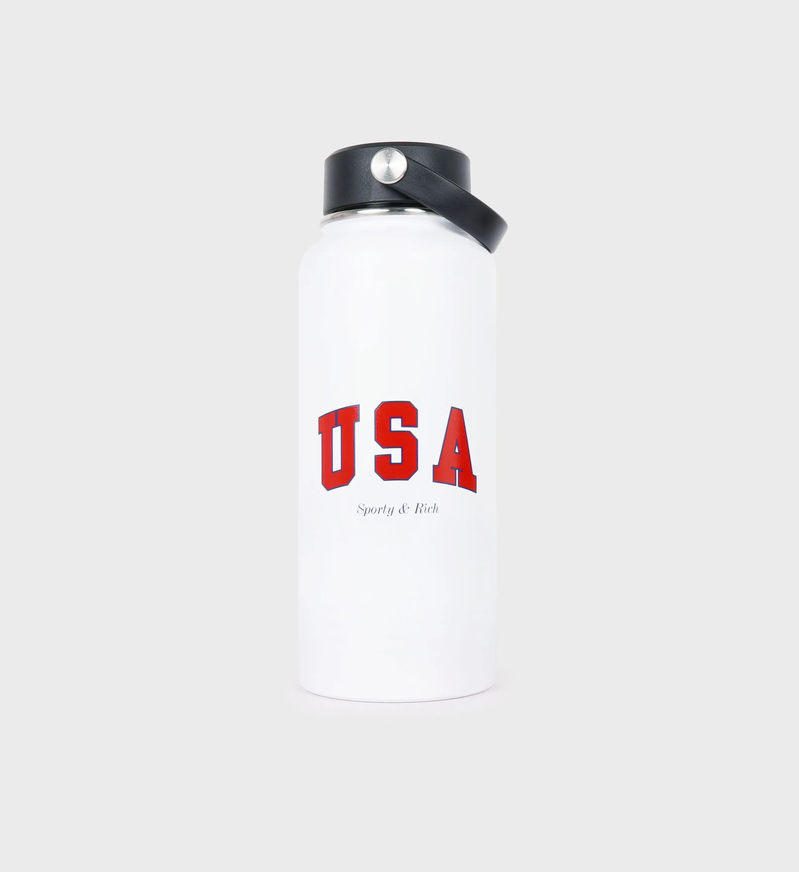 USA Bottle - White/Sports Red/ Navy